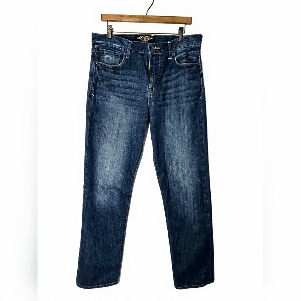 Lucky Brand Men's Straight Jeans in Dark Blue Wash
